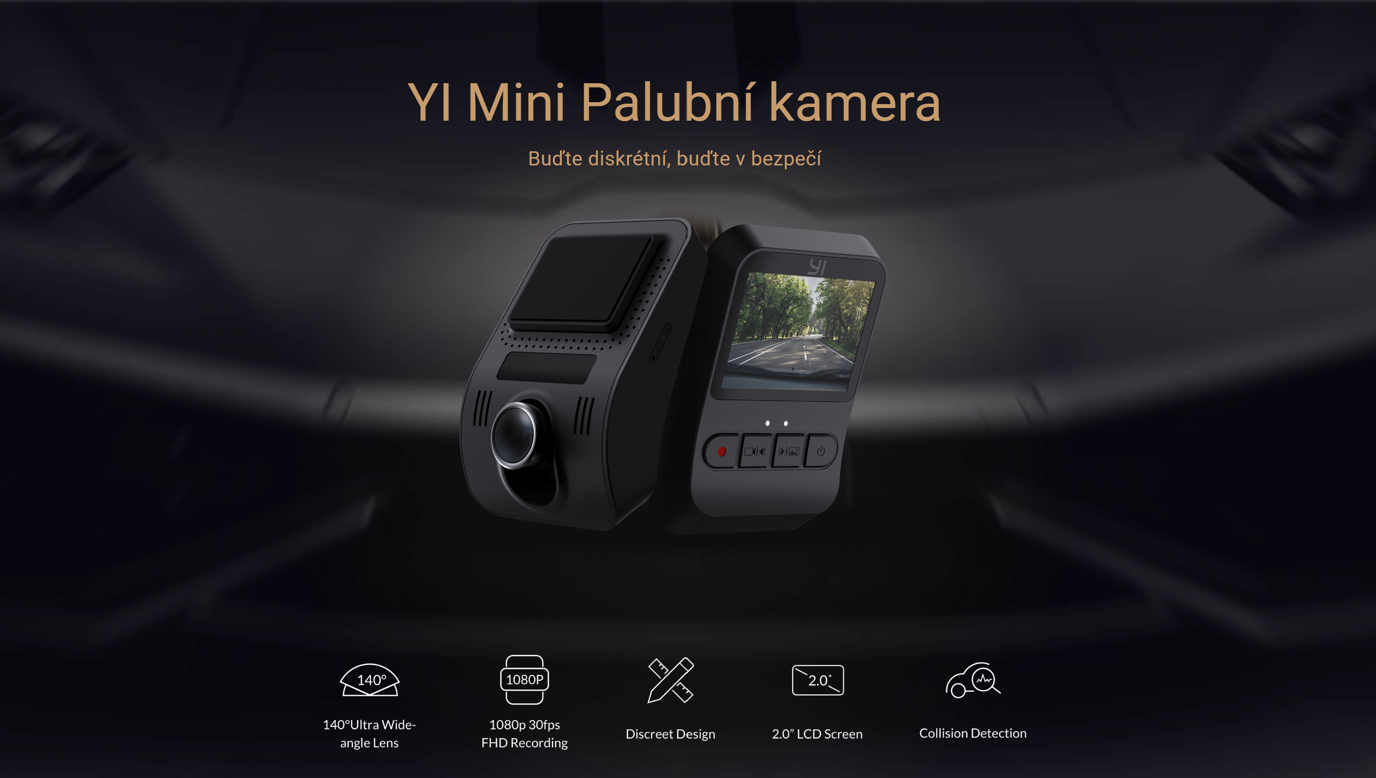 1 Xiaomi Yi Mini Dash kamera